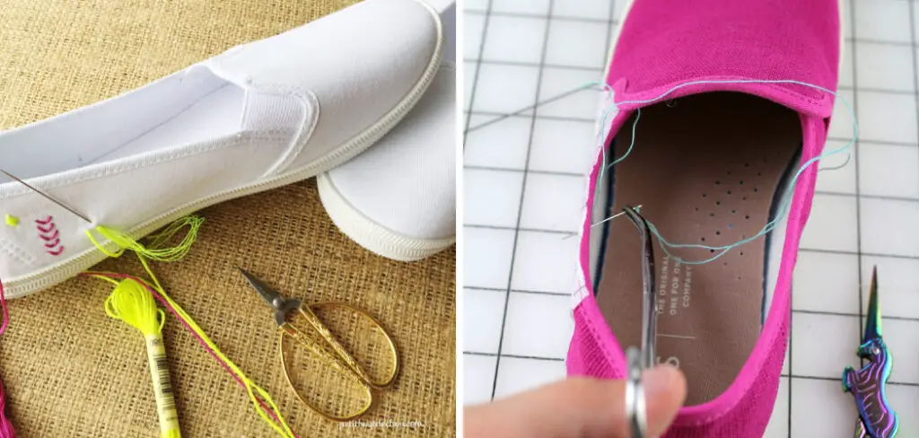 How to Hand Embroider Shoes