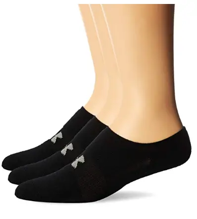 Under Armour Men's HeatGear Solo No-Show Socks (3 Pairs)