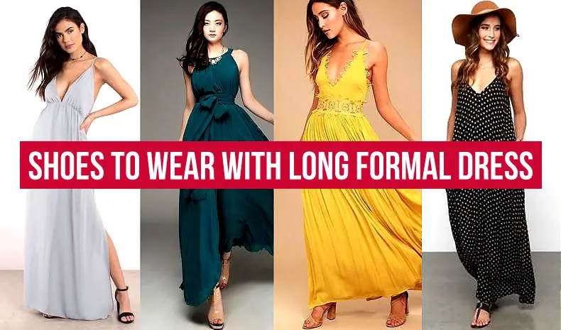 What Shoes to Wear with Long Formal Dress - The Shoe Buddy