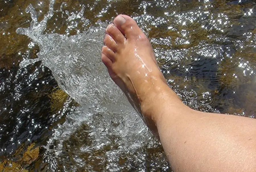 Bain de pieds