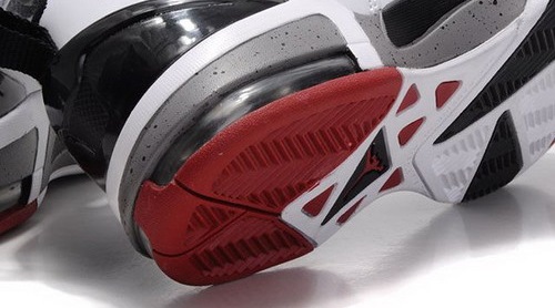 Outsole of the running shoe