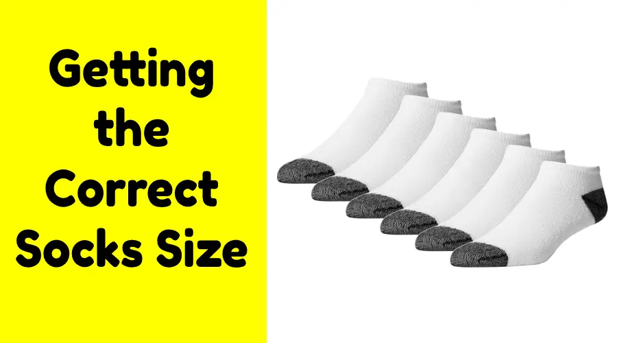 Getting the Correct Socks Size