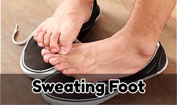 sweatingFoot