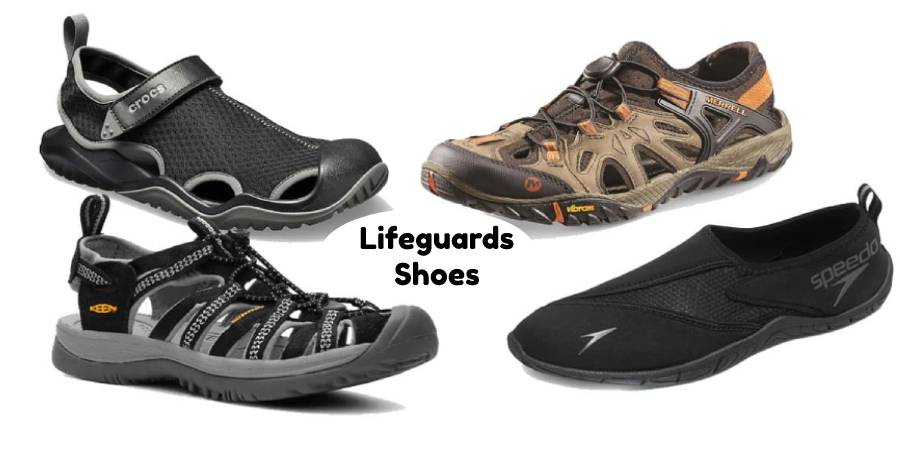 Drainage System of lifeguards shoes