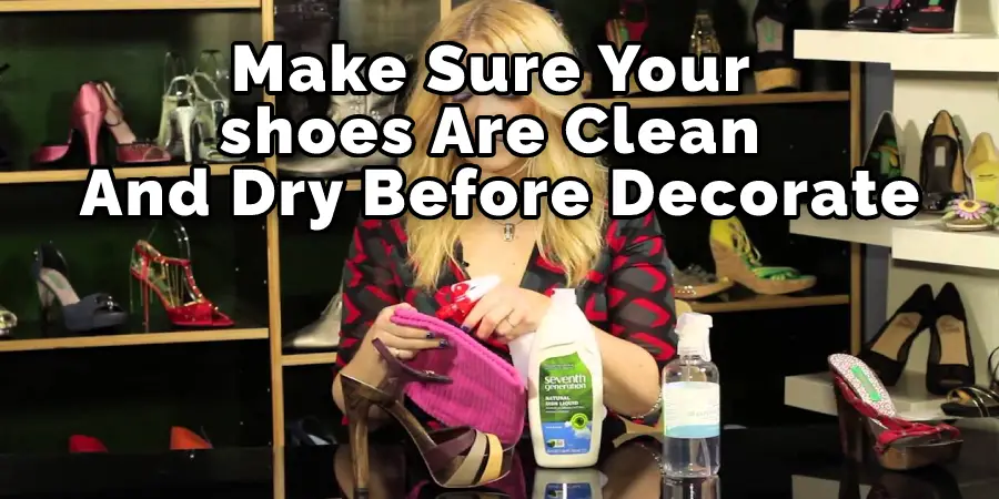 Nettoyage de la chaussure