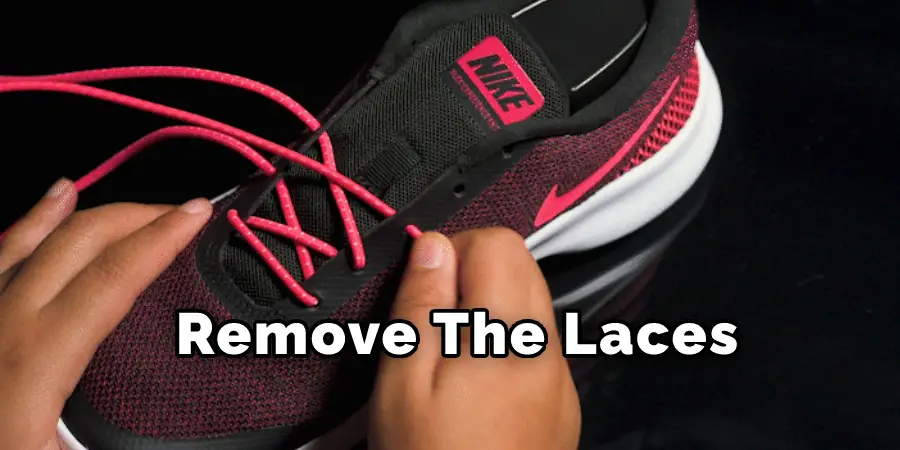 Remove The Laces