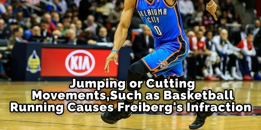 Jumping or Cutting Movements, Such as Basketball Running.