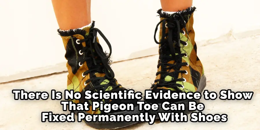 No hay pruebas científicas que demuestren que el dedo de paloma se pueda arreglar permanentemente con zapatos
