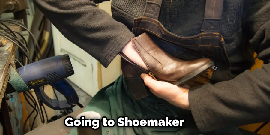 Going to shoemaker will just cut off 1/4th from its original size without needing an extra charge