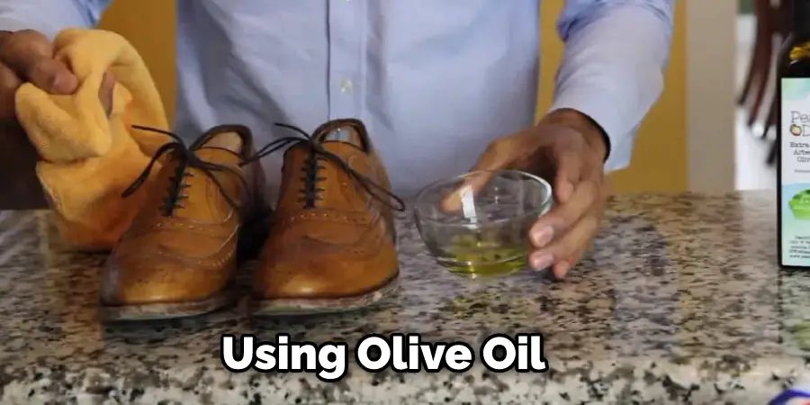 using olive oil 