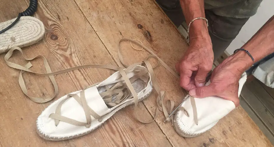 How to Make Rope Soled Shoes
