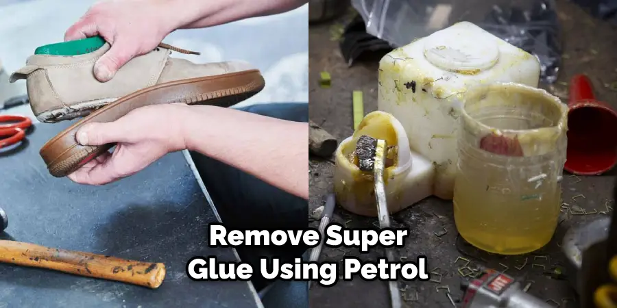 Remove Super Glue Using Petrol