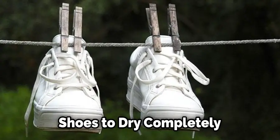 Shoes to Dry Completely