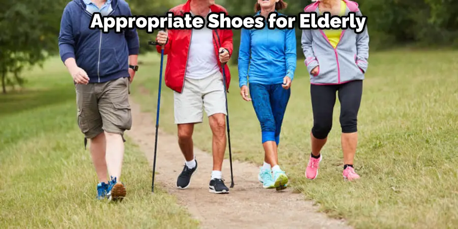 Chaussures appropriées pour les personnes âgées
