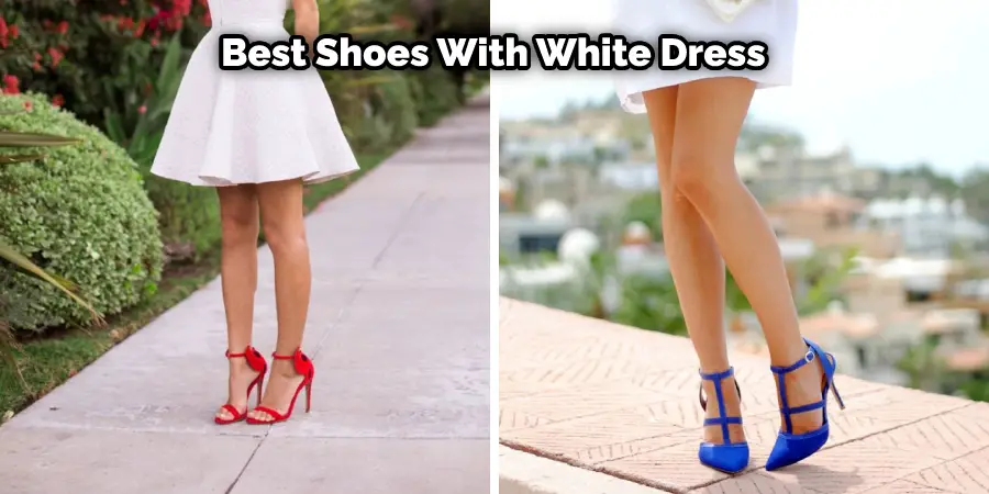 Meilleures chaussures avec une robe blanche