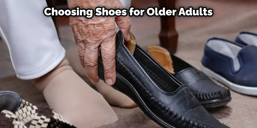 Choisir des chaussures pour les personnes âgées