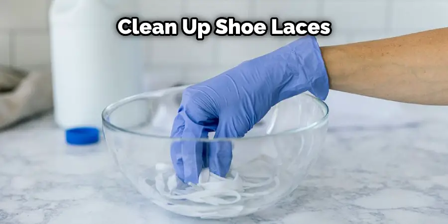 Clean Up Shoe Laces