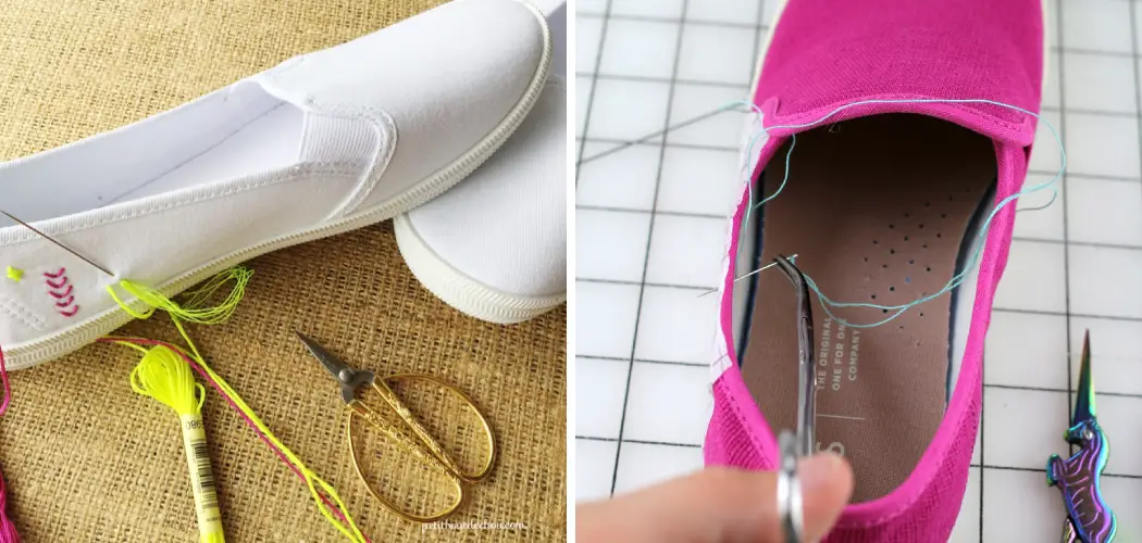 How to Hand Embroider Shoes