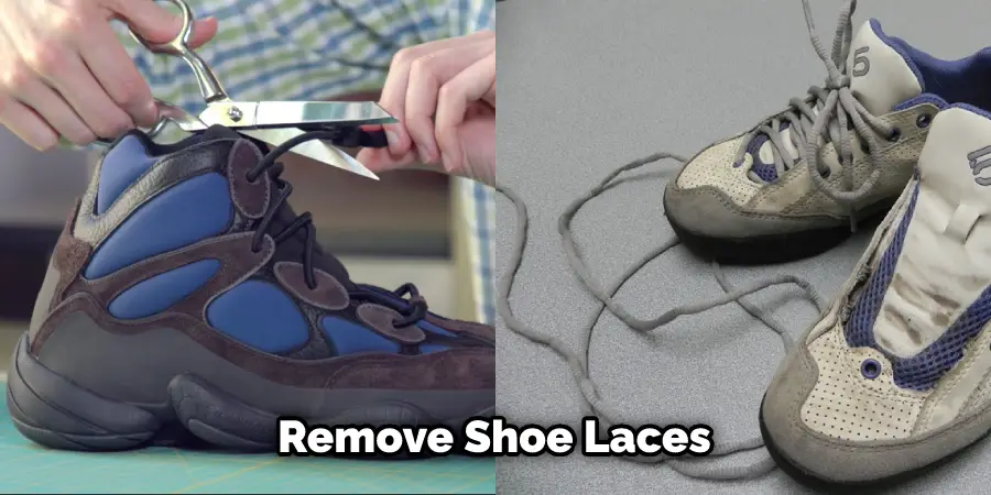 Remove Shoe Laces 
