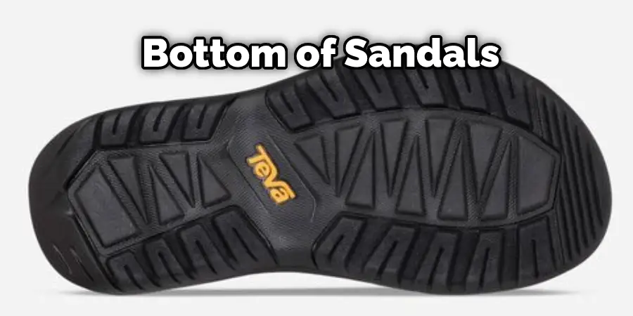 Bottom of Sandals