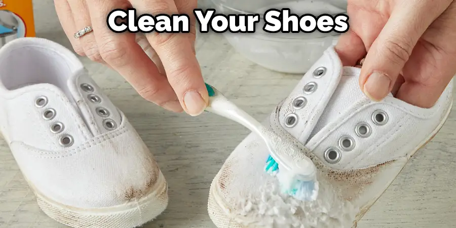 Limpie sus zapatos