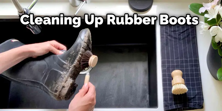 Cleaning Up Rubber Boots