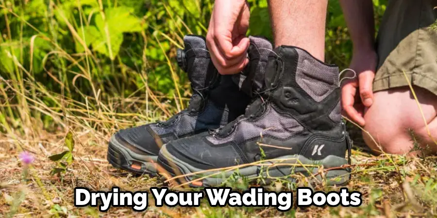 Drying Your Wading Boots