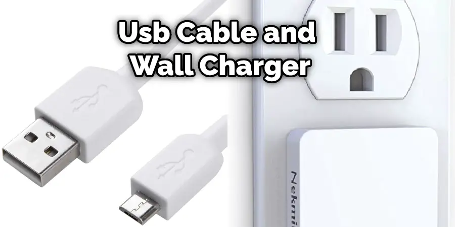 Usb Cable and Wall Charger