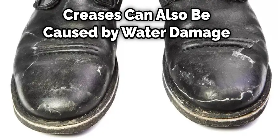 Creases Can Also Be Caused by Water Damage