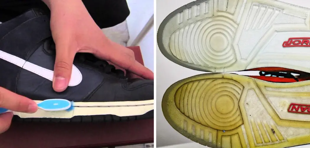 How to Clean Yellow Shoe Soles