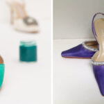 How to Dye Satin Shoes