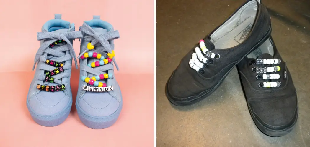 How to Put Beads on Shoelaces