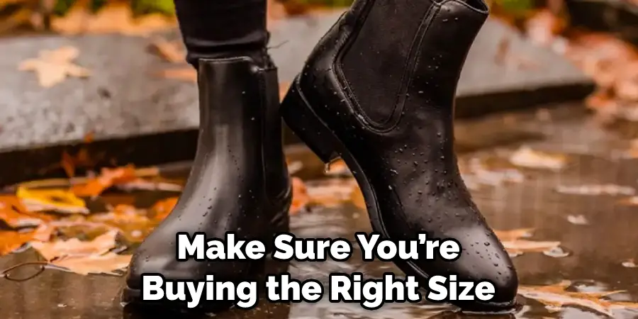 Make Sure You’re Buying the Right Size