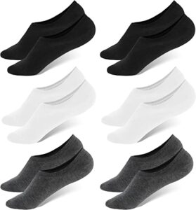 No Show Low Cut Socks Men - Invisible Casual Cotton Loafer Socks