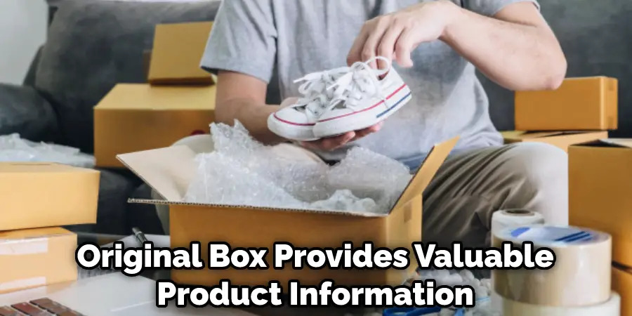 Original Box Provides Valuable Product Information