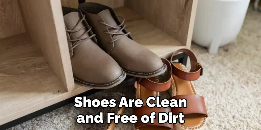 Shoes Are Clean and Free of Dirt