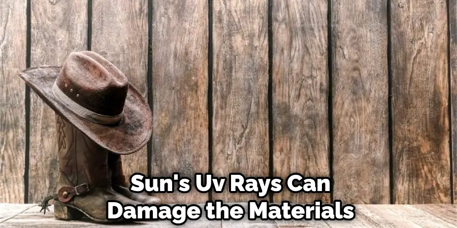 Sun's Uv Rays Can Damage the Materials