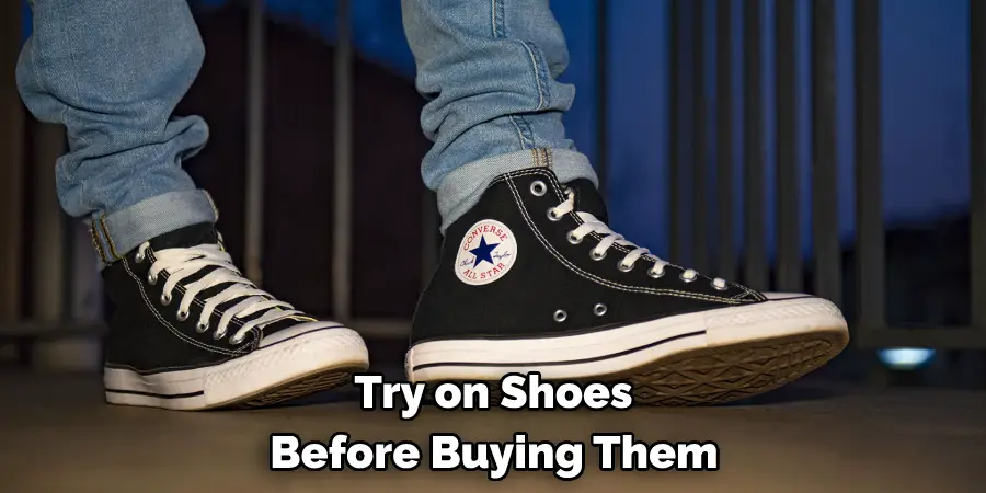  Try on Shoes Before Buying Them