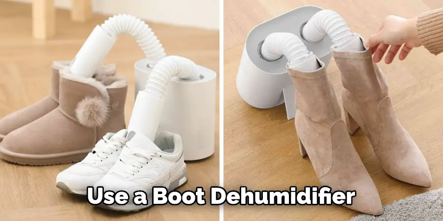 Using a Boot Dehumidifier