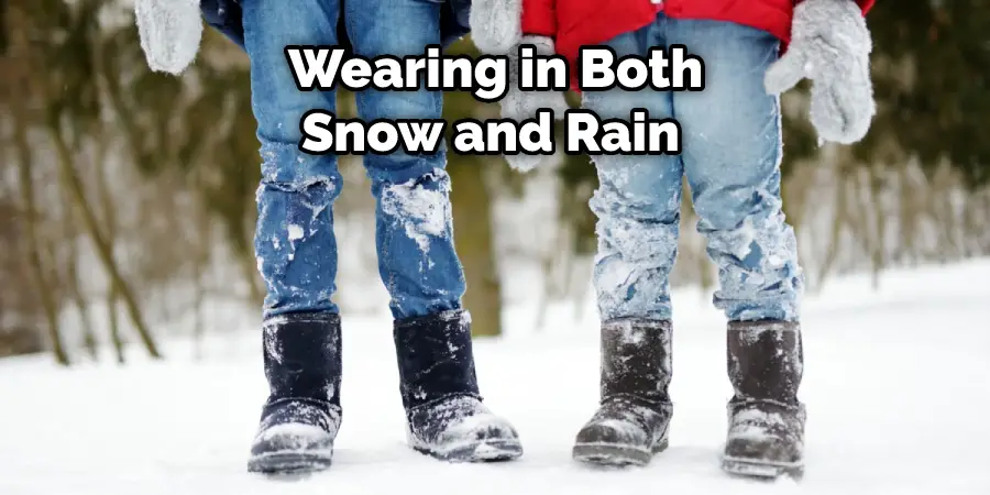  Wearing in Both Snow and Rain
