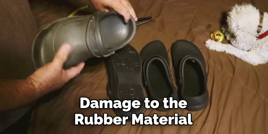  Damage to the Rubber Material