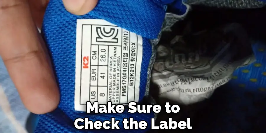 Make Sure to Check the Label