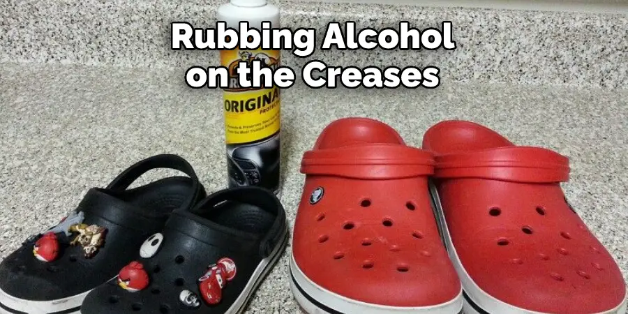 Rubbing Alcohol on the Creases