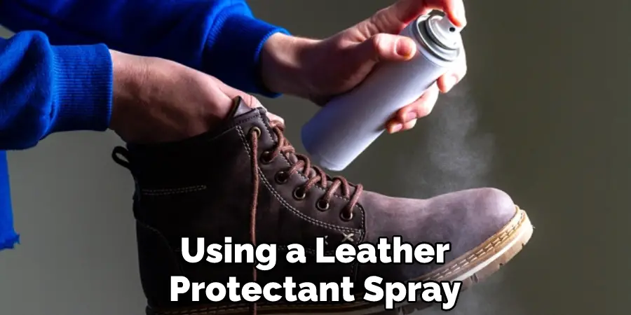 Using a Leather Protectant Spray