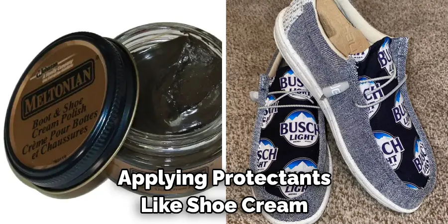 Applying Protectants Like Shoe Cream