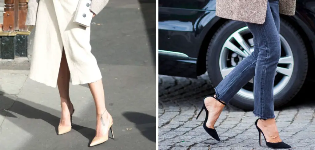How to Stop Slingback Shoes From Slipping Off
