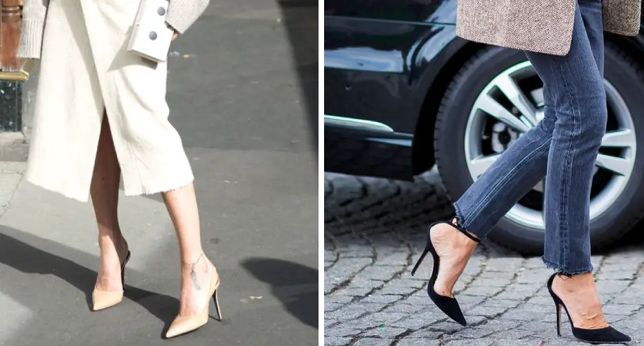 How to Stop Slingback Shoes From Slipping Off